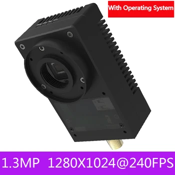 1.3 MP Pralni Vizijo Industrijske Kamere za Obdelavo Slik Vizijo kamere z USB 2.0 HDMI GigE Vmesnik 1280*1024@240FPS
