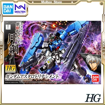 BANDAI Original HG 1/144 Gundam Astaroth Rinascimento Mobile Suit Gundam Železa-Blooded Sirote Gunpla Model Komplet za Montažo/Assembli
