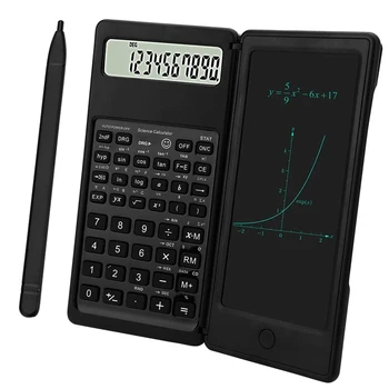 Elektronsko Pero 10-Mestni Digitalni Velik Zaslon Zložljivo Mizo Znanstveni Kalkulatorji z Izbrisljivi Pisni obliki Tablet