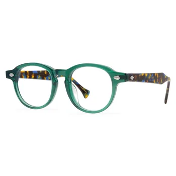 Moda recept presbyopia kratkovidnost očala Ročno nišo oblikovalec blagovne znamke očala Acetat visoko kakovostna optična očala