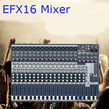 EFX16 16 kanal večnamenska Digitalna Učinek Strokovno Mešanje Postaja Marshalling USB Poroko Fazi avdio mešalne konzole
