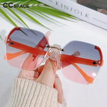 56377 Luksuzni Ženske blagovne Znamke Oblikovalec Rimless sončna Očala za Moške Retro Gradient sončna Očala Uv Zaščita Uv400 sončna Očala