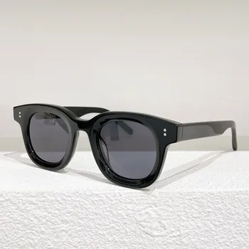 Nove Luksuzne blagovne Znamke APOLLO Debele Acetat Luksuzni Ženske Moški sončna Očala Krog Visoke Kakovosti Original Sončna Očala polje