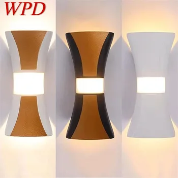 WPD Sodobne Zunanji Steni Luči LED Sconces Preprosta Svetilka Nepremočljiva Dekorativne Za Domači Verandi Villa