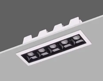 Sodobni LED Linearni Svetlobe 2W 4W 10W 20W 30W LED Linije Vgradne Stropne Svetilke Bar Pozornosti za upravnih odborih Zbornice Urad Lučka
