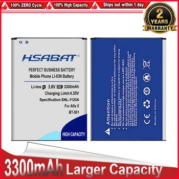 HSABAT 100% Nov Top blagovne Znamke Visoko Cpacity Baterija za LEAGOO Alfa 5 BT-501 brezplačna dostava