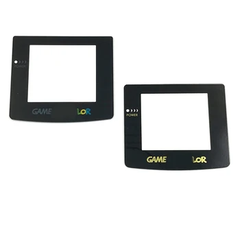 Stekla Zbriši Zaslon objektiv Plošča za Game Boy Color, GBC Konzole Zamenjava zaslona zaščito Zlato barvo pisave