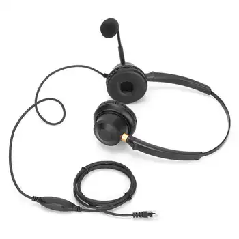 Slušalke Binaural Poslovnih Slušalke Vrtljiv z Mic za Office za Podjetja