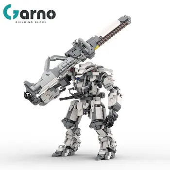 Garno MK17 Guardianed Robot Mech Knight Modelu Gradnik Robot figuric Opeke Deformacije Meč Montažo Igračo Fant Darila