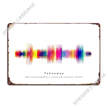 Glasbo Val Kovinske Plošče, Plošče Stenski Dekor Jama Plakat Tin Prijavite Plakat
