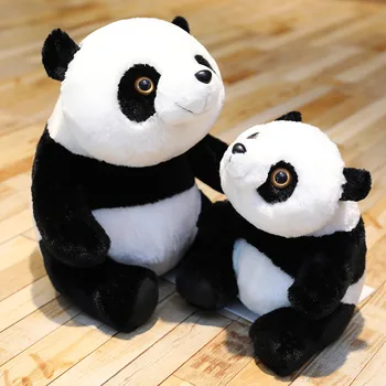Srčkan Simulacije Panda Polnjene Plišastih Igrač Dekle Darilo Za Rojstni Dan