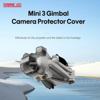 Pokrovček objektiva za DJI Mini 3 Brnenje Gimbal Senzorja Fotoaparata Zaščitni pokrov Zaščita Stražar Anti-glare Kapuco Za DJI Mini 3 Pribor