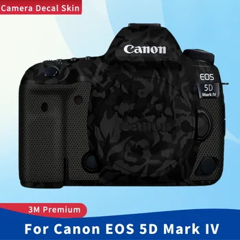 Za Canon EOS 5D Mark IV /5DM4/5D4 Nalepko Kože Vinil Zaviti Filmsko Kamero Telo Zaščitna Nalepka Zaščitnik Plašč