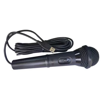 USB Žična Mikrofona za NS Iger Wii Konzole Kondenzatorja Gašenje Preprečevanje Neto Snemanje Ultra-široko