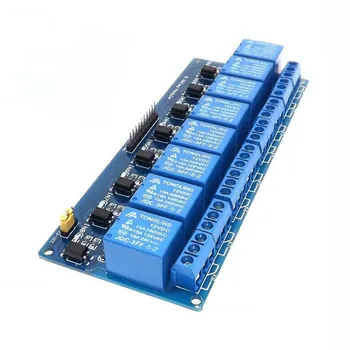 8 rele modul 12V z optocoupler izolacije podporo AVR / 51 / PIC mikrokrmilnik PLC rele