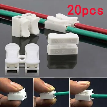 20pcs žice kabel priključek za hitro povezavo terminala pritisnite kabel splice gospodinjski Hitro Električni Priključek za kabel orodje